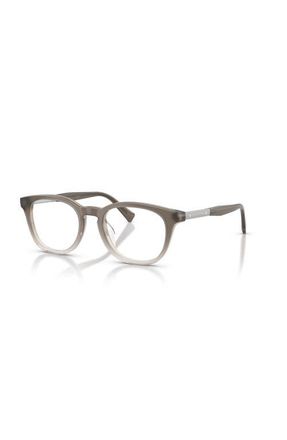 Brunello Cucinelli 49mm Rectangle optical glasses in Grey at Nordstrom
