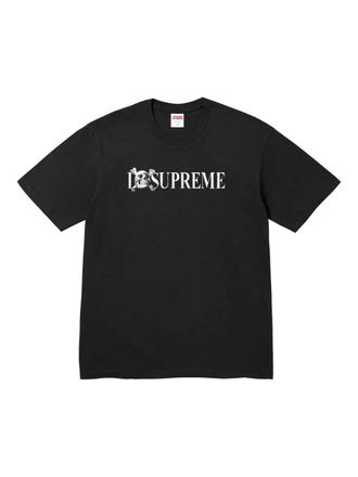 SUPREME T-shirt con logo - Nero