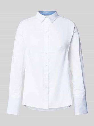 Milano Milano Italy Hemdbluse mit Knopfleiste in Weiss, Gr&ouml;&szlig;e 46