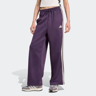 adidas Sporthose ADIDAS SPORTSWEAR W STADIUM TP, Damen, Gr. S, N-Gr, aurora plum, orbit grau, Obermaterial: 67% Polyester, 33% Baumwolle, Hosen Sporthose
