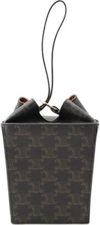 Celine Pre-owned Plastic Bucket Bag - Pre-owned - Mujer - Negro - ONE SIZE
