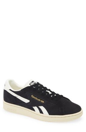 Reebok Club C Grounds Sneaker in Washedblack/paperwhite/chalk at Nordstrom, Size 13