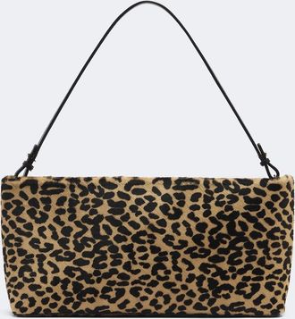 Amanu Studio Mali leopard-print calf hair clutch