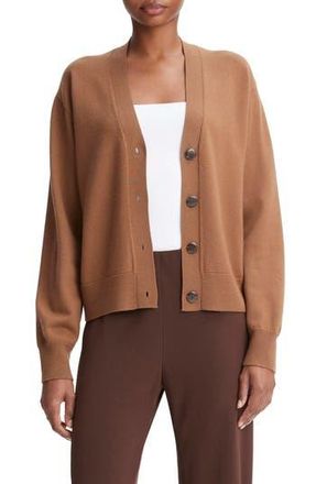 Vince Wool & Cashmere Cardigan in Mink at Nordstrom Rack, Size Medium