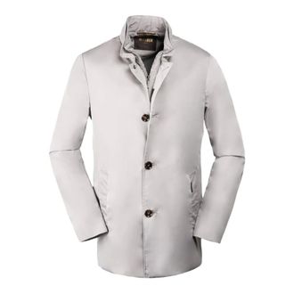 Moorer Single-Breasted Coats, male, Beige, 4XL, Borromini-Wk Jacket