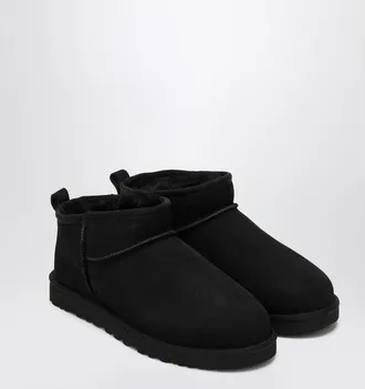 UGG Classic Ultra Mini Black Boot