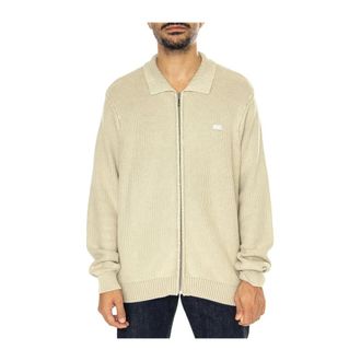 HUF Huf, Heren, Truien, Beige, Maat: L