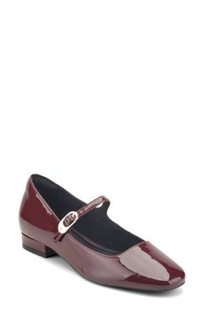 Rockport Niya Mary Jane Flat in Dark Red at Nordstrom, Size 6.5