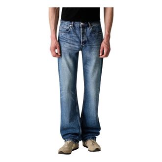 A.P.C. A.p.c., Heren, Jeans, Blauw, Maat: W30 Katoen