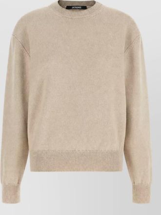 Jacquemus merino wool fine-knit top