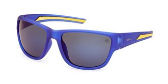 Timberland TB00023 Polarized 91D Mens Sunglasses Blue Size 60