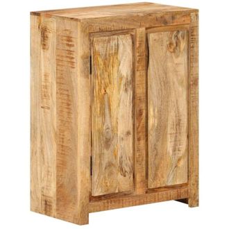 vidaXL Aparador De Madera Maciza De Mango 55x33x75 Cm Vidaxl
