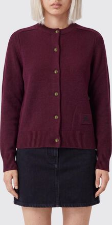 Burberry Cardigan girocollo in 100% cashmere con logo EKD