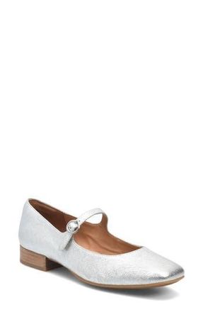 S&ouml;fft Elsey Mary Jane in Silver Metallic at Nordstrom Rack, Size 7.5