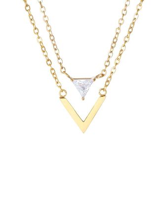 Adornia Adornia Spring2 18K Cz Necklace
