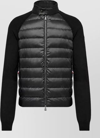Moncler down quilted zip up jacket