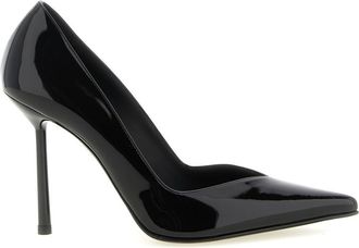 Le Silla Black Slip On Pumps