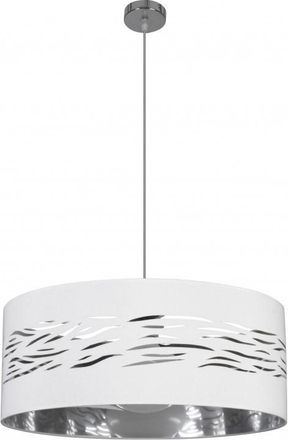 Fabrilamp Fabrilamp - Colgante Niebla 1xe27 Cromo Blanco Plata 50d