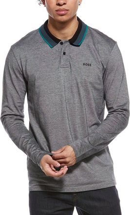 HUGO BOSS Oxford Long Polo Shirt