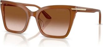 Emporio Armani Dames, Accessoires, Bruin, Maat: 53 MM