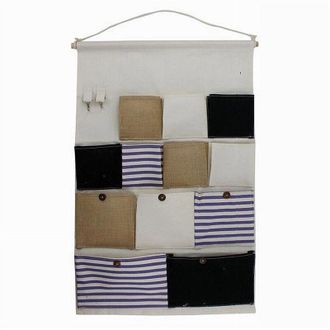 Trade Shop Trade Shop - Organizador Objetos Para Colgar 12 Bolsillos En La Sala De Ba&ntilde;o De Telas 10482