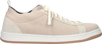 Eleventy Elf M&auml;nners Sneakers Stoff Beige