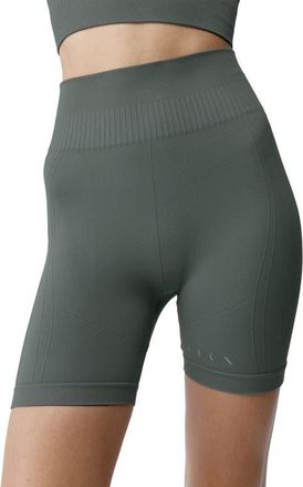 Born Living Yoga Eris Seamless Sports Short in Tea at Nordstrom, Size Medium