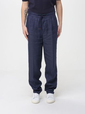 Brunello Cucinelli Pants Men color Blue