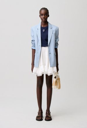 Claudie Pierlot Jupe courte dentelle