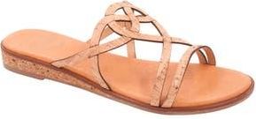Andr&eacute; Assous Glory Strappy Sandal in Natural at Nordstrom Rack, Size 10