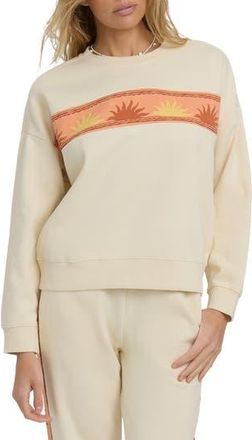 Billabong Echo Crewneck Sweatshirt in White Cap at Nordstrom Rack, Size X-Small