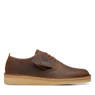 Clarks Coal London in Brown Leather