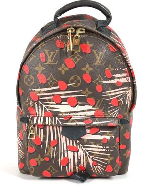 Louis Vuitton Brown Monogram Pink Red Color Monogram Backpack (Pre-Owned)