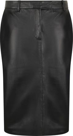 Giuseppe Di Morabito Skirts - Dames - Leren & Su&egrave;de rokken - Zwart - M - Rokken
