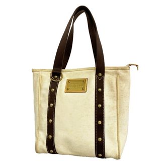 Louis Vuitton Ecru Tote Bag (Pre-Owned)