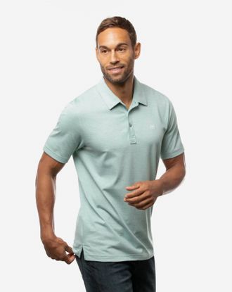 Travis Mathew Zinna Polo In Beryl Green