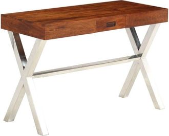 vidaXL Libreria in Legno Acacia con Finitura Ambra 60x30x160 cm - Vidaxl