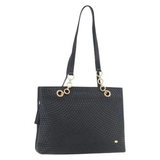 Bally Pre-owned Shoulder Bags, female, Blue, Size: ONE SIZE Pre-owned Shoulder Bag