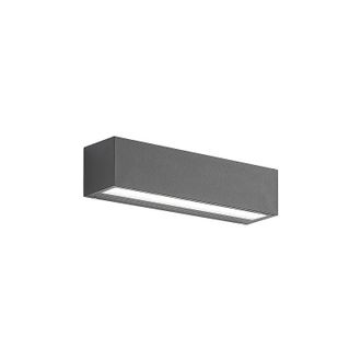 Lucande Lucande - L&aacute;mpara De Pared Led Exterior lengo En Negro Aluminio