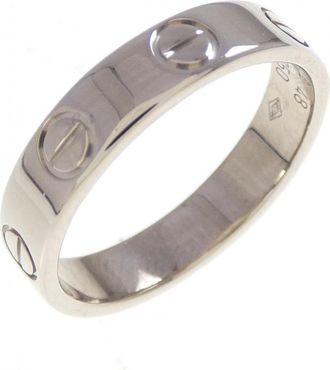Cartier White Gold White Gold (18K) Band Ring (Pre-Owned)