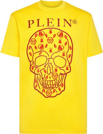 Philipp Plein T-shirt Round Neck SS with Crystals
