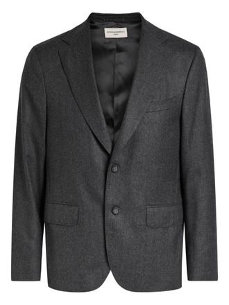 Officine G&eacute;n&eacute;rale button single-breasted wool blazer - men - Wool - 48 - Grey