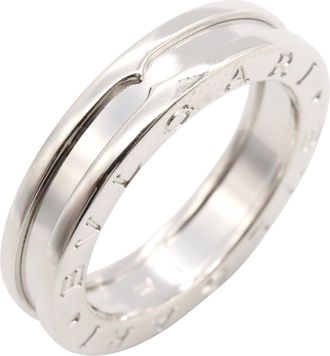 Bulgari B.Zero1 White White Gold (18K) Band Ring (Pre-Owned)