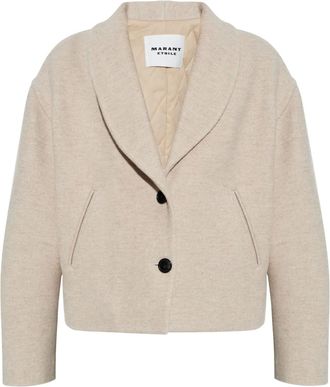 Isabel Marant Giacca Lanna - Toni neutri