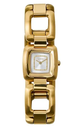 Nixon Sisi Bracelet Watch in All Gold/silver at Nordstrom