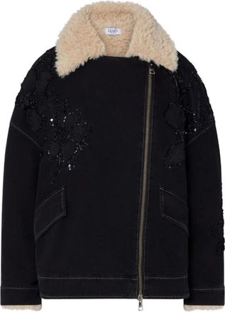 Liu Jo Uf 6152 Denim Jacket - Dames - Spijkerjassen - Zwart - L - Denim - Jassen