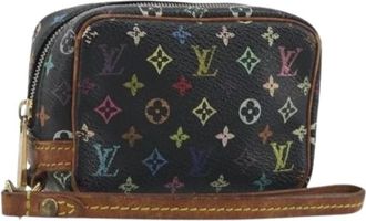 Louis Vuitton Pre-owned Vintage Clutch - Dames - Vintage Clutch - Veelkleurig - ONE Size - Leer - Vintage