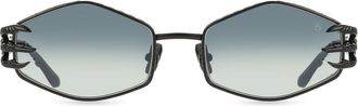 Anna-Karin Karlsson CLAW PLUME Black Womens Sunglasses Black Size 58