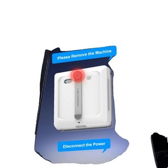 OEM Aspiradora Para Ventanas, Potencia De Succi&oacute;n De 9000 Pa, Navegaci&oacute;n Inteligente, Color Blanco
