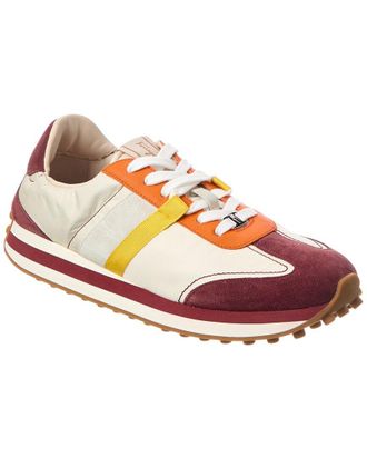 Ferragamo Ferragamo Canvas & Suede Sneaker